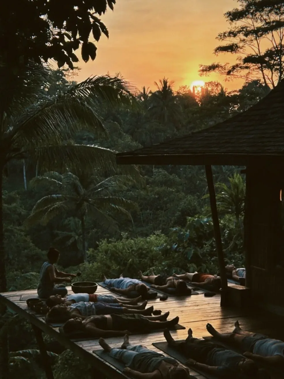 Yoga experience at The Yoga Barn in Ubud