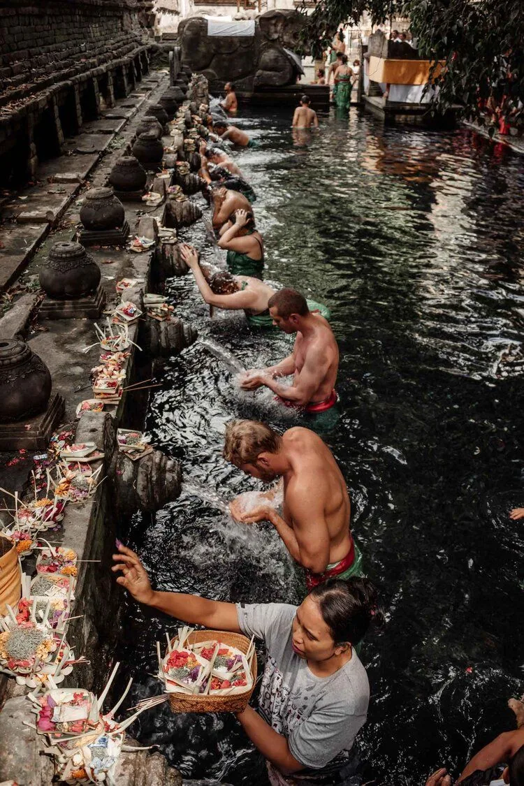 Tirta Empul Water Purification Temple in Bali